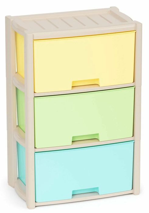 Комод 3секц. "Колорит" М7837 (цветной)