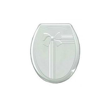 Сиденье д/унитаза "БАНТИК" жест. Нов.