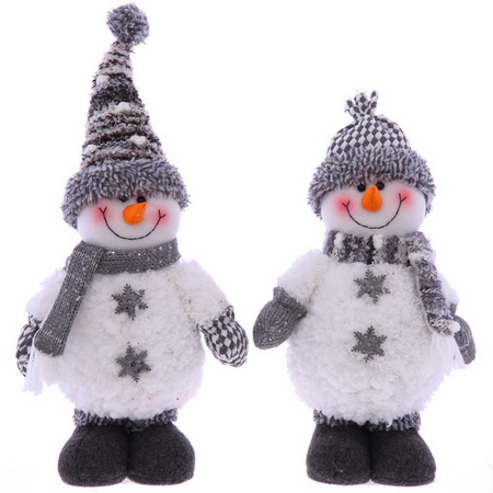 Игрушка мягкая "Снеговик" 752018 (h=46см) Р