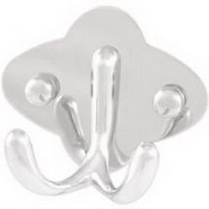 Крючок двойной SSA-017 хром. 310784 Скр.