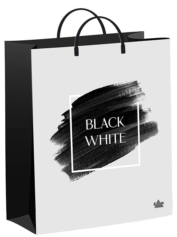 Пакет (мягкий пластик) 400*300мм. Черно-белая история 269666 Т-П