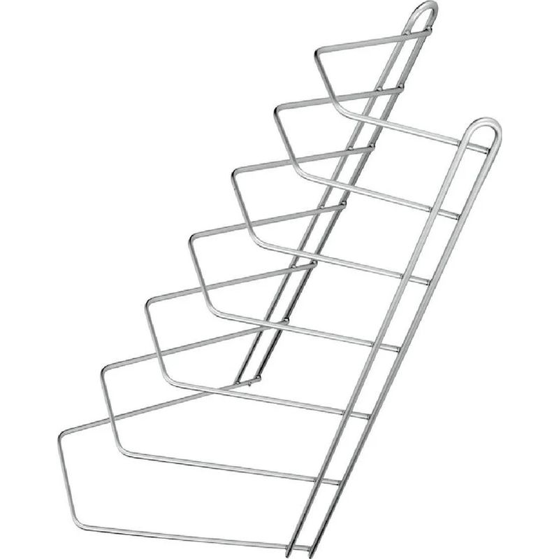 Подставка д/крышек ПДК (340*150*180мм) хром. зерк.