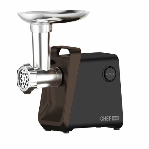 Мясорубка эл. CHEF PRO CF-MG1450C (4,0кВт. реверс, блок-терка 5 нас., нас. д/колбас, нас. д/печенья) Мясорубка эл. CHEF PRO CF-MG1450C (4,0кВт. реверс, блок-терка 5 нас., нас. д/колбас, нас. д/печенья)