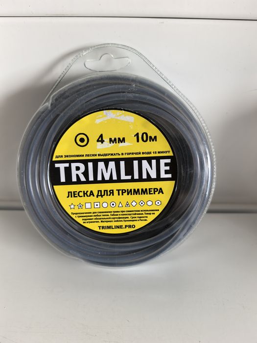 Леска Круглая d4,0мм. 10м. Duoline с сердечником ТЛ