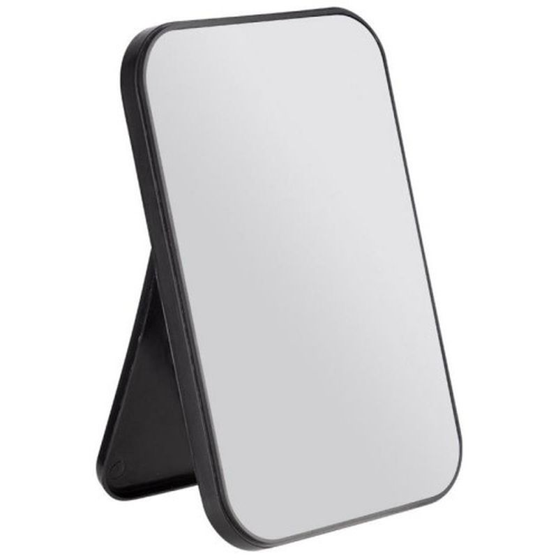 Зеркало косметическое 108717 (10*15см.) черный Скр.