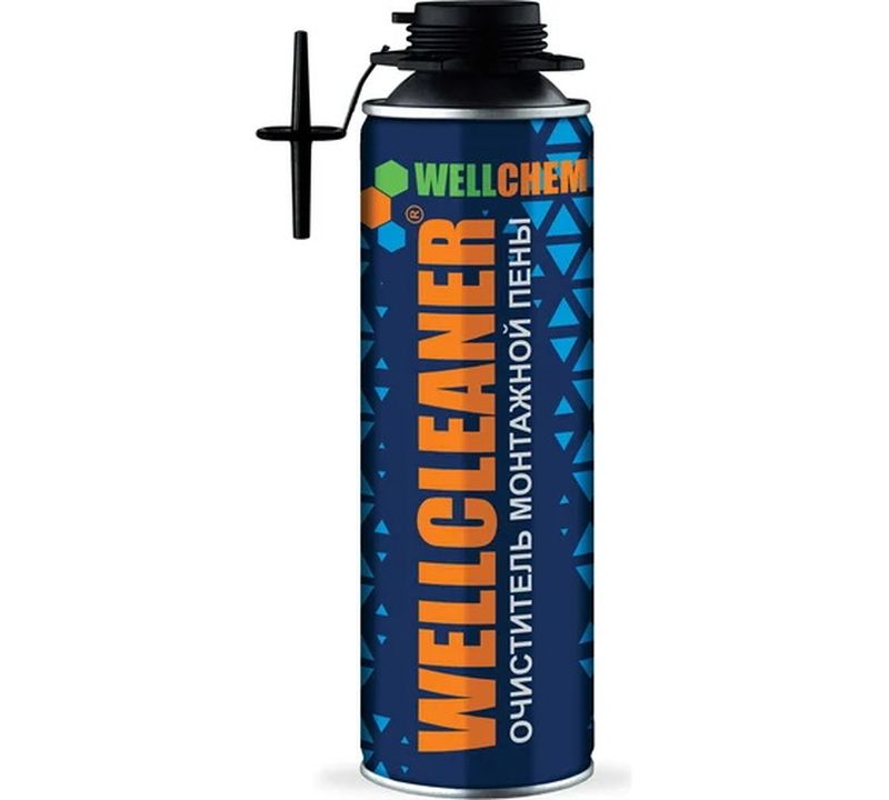 Очиститель пены "WELLCLEANER"  0,65л. 616 .