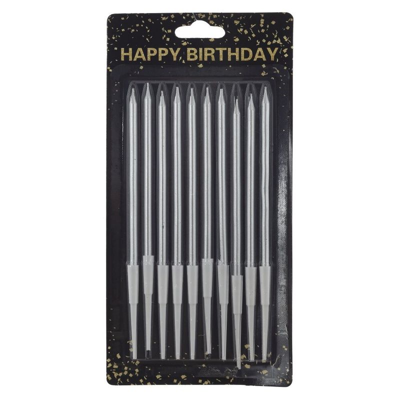 Свечи тортовые (набор 10шт.) 818178 (9*1*18,5см.) Р