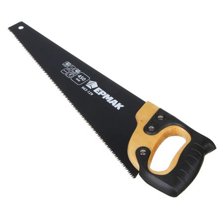 Ножовка 450/4мм. 663-129 (дер.обрезин. ручка) ЕРМАК