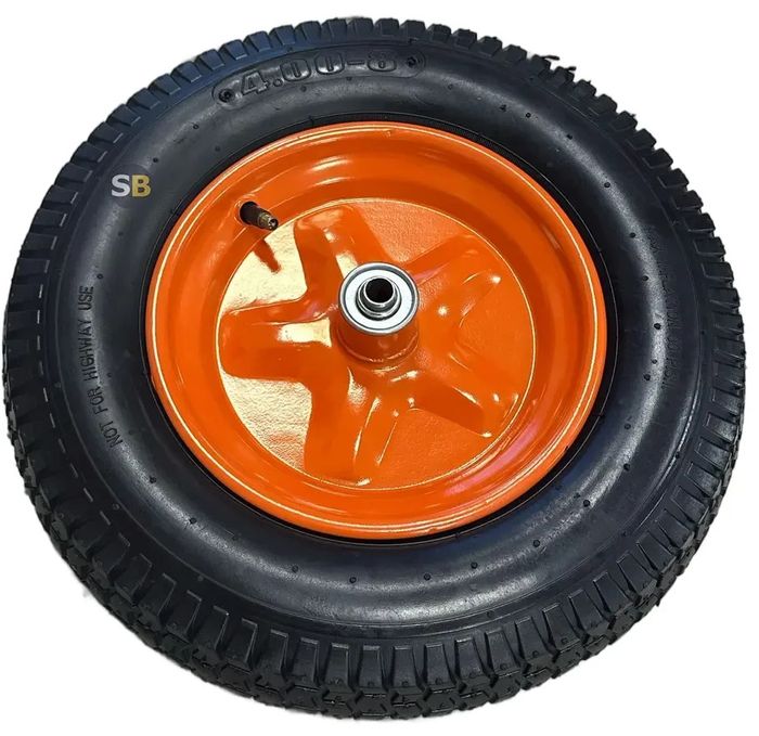 Колесо к тачке садовой 4,8/4,00*8 d=16/12 (пневмо 380мм.)