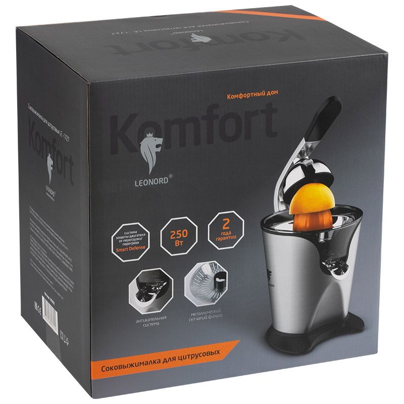 Соковыжималка Leonord LE-1727 105832 д/цитрусовых (250Вт.)