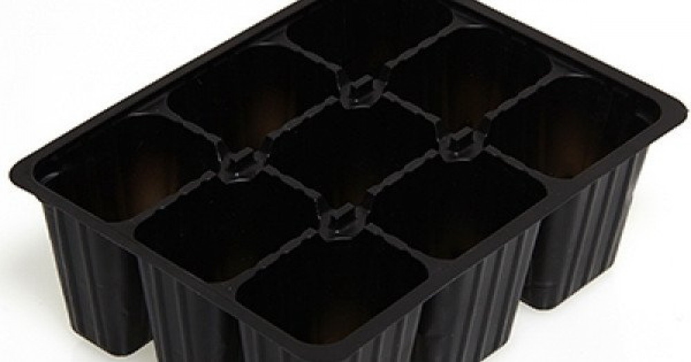 Кассета рассадная  9яч. (180*135*60мм. 95мл.) 400шт.уп.