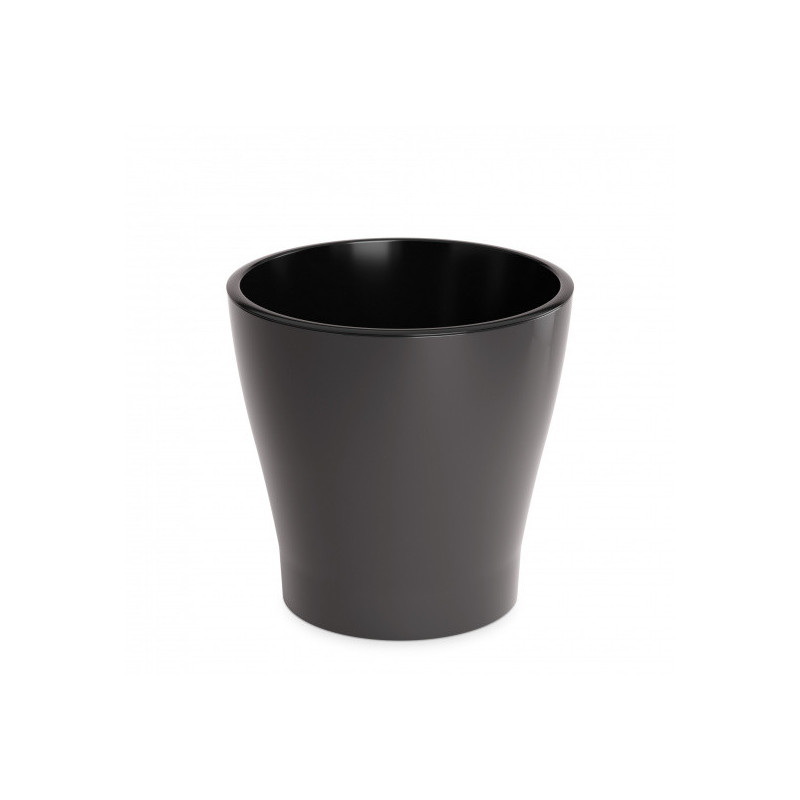 Горшок д/цв. "Лея"  2,2л. двойной (с автополивом) М8831 (графитовый)