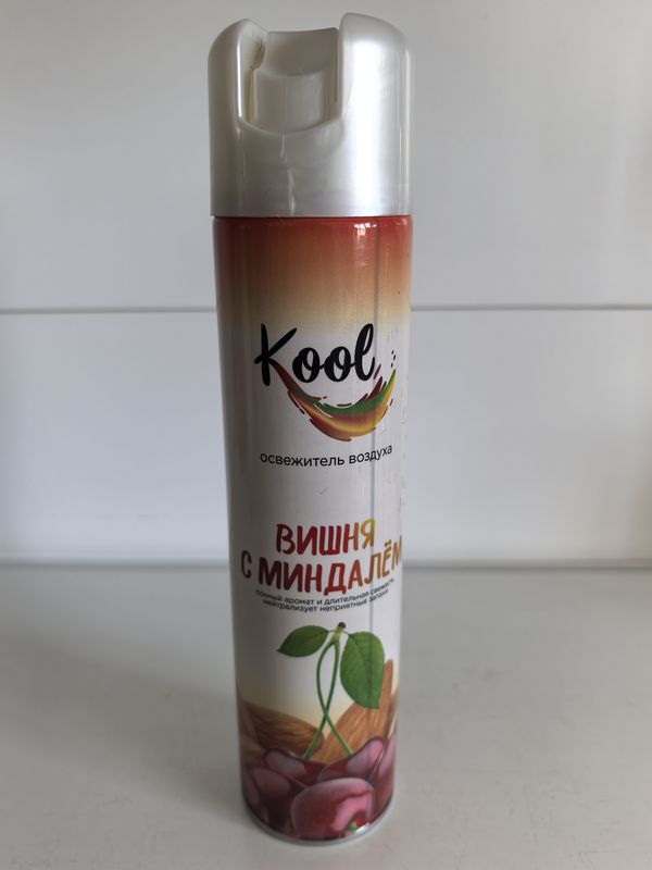 Освежитель воздуха KOOL "Вишня с миндалем" 300мл. Ника