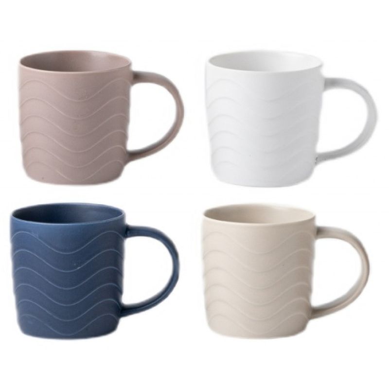 Набор кружек JEWEL ПС0043-22 "Грация" 4шт.*300мл. (подар.уп.)