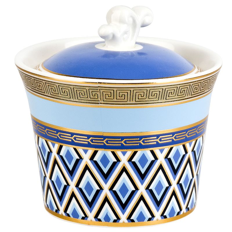 Сахарница 0200182 "Goldtn Blue" +ложка (подар.уп.) ЕНС