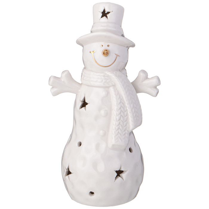 Фигурка "Снеговик" 146-2143 с подсветкой (8,8*6,4*15,6см)