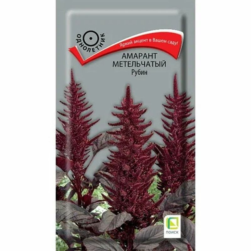 Амарант метельчатый РУБИН 0,05г. (Поиск)