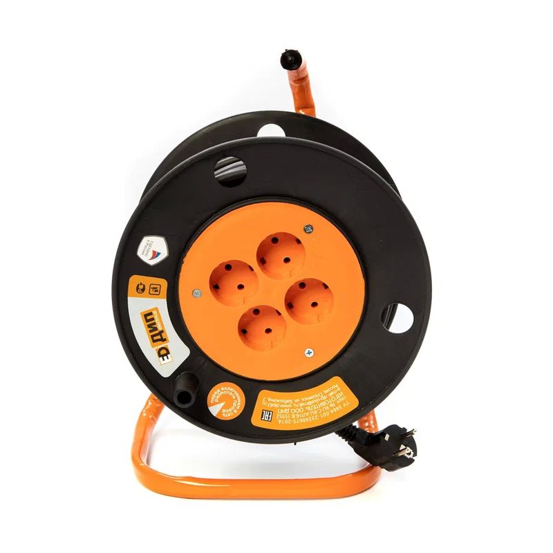 Удлинитель 25м. 4роз. на катуш. ПВС 2*0,75 РБК-4 Смоленск