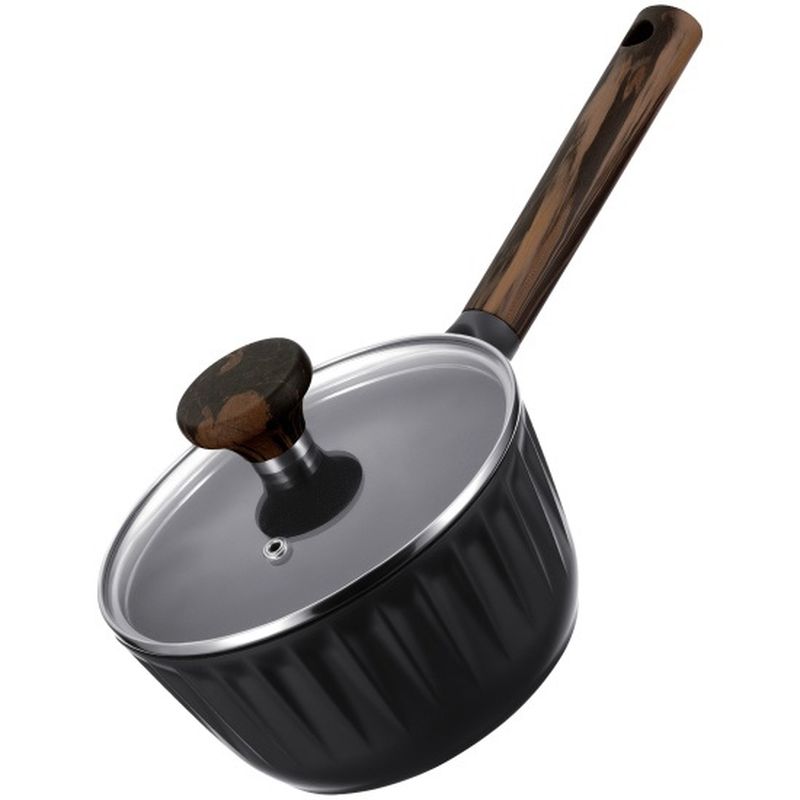 Ковш 63-1416 1,4л. FLAMMA (стекл. кр., а/пр.лит.ал.)