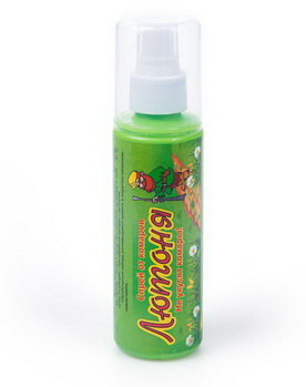 Спрей ЛЮТОНЯ  от комаров 125мл. (Ваше Хозяйство)