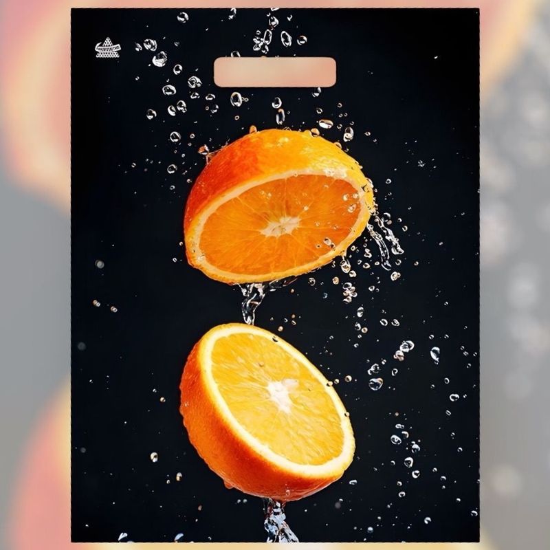 Пакет (вырубная руч.) 400*310мм. Апельсиновый взрыв 269308 Т-П