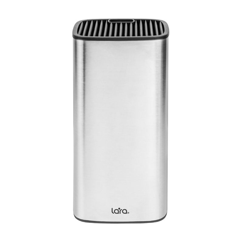 Подставка д/ножей LARA LR05-108 Сталь (квадрат.)