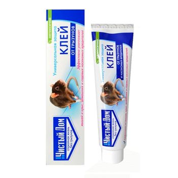 Клей ЧИСТЫЙ ДОМ (от мышей и крыс) 130гр. 03-425 (ТЭ)