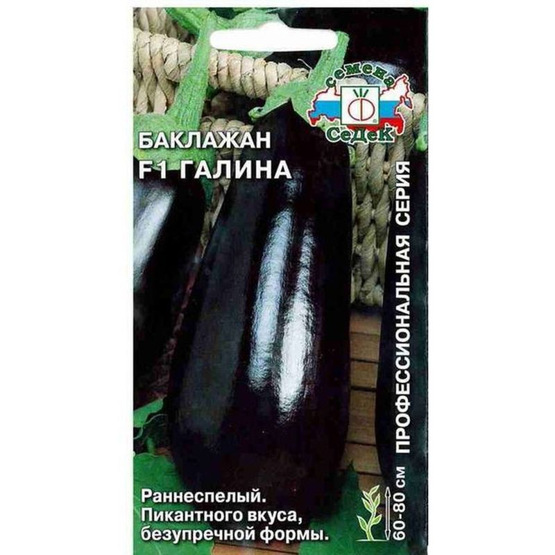 Баклажан ГАЛИНА F1 0,1г. (СеДек)