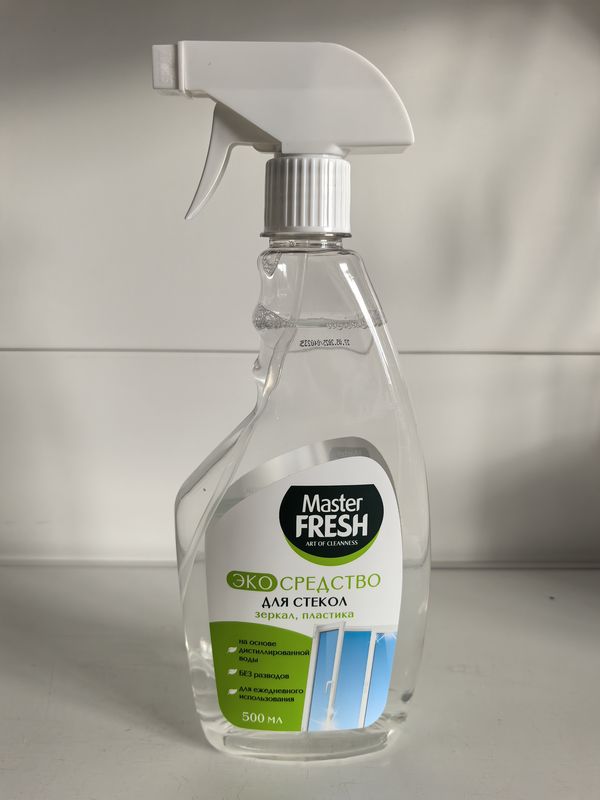 Спрей Master FRESH д/стекол, зеркал, пластика 0,5л. 6849/3224 (Арвитекс)
