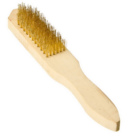 Щетка по металлу 6-ти рядн. 656-066 FALCO, дер. ручка Гала