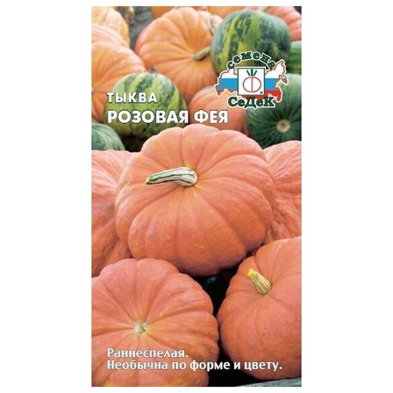Тыква РОЗОВАЯ ФЕЯ 1,0г. (СеДек)