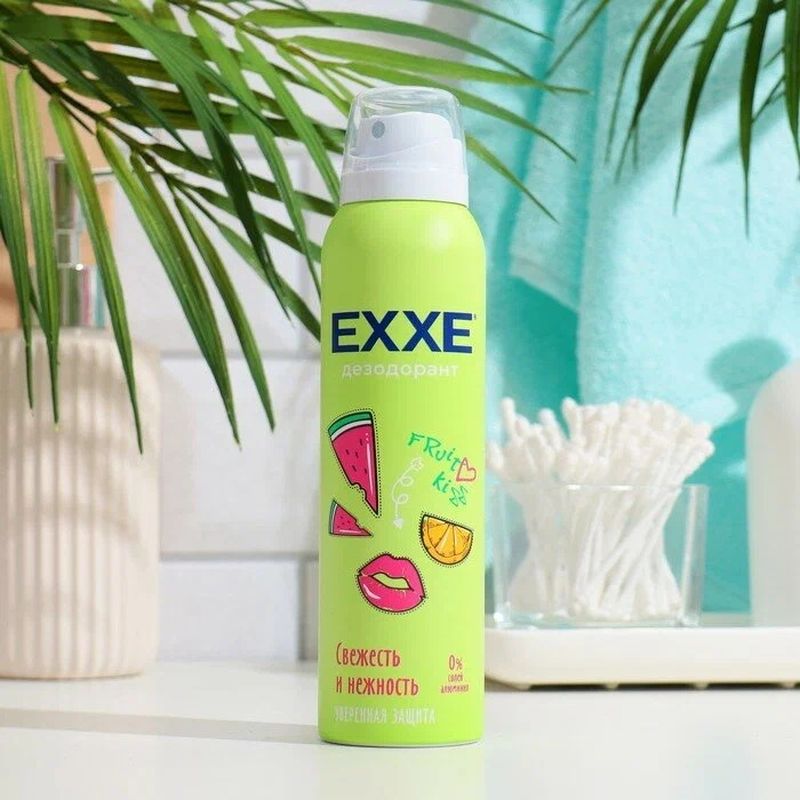 Дезодорант спрей  EXXE "Свежесть и нежность"  Fruit kiss (женский) 7395/7834 150мл.