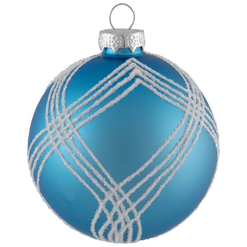 Шар "Серпантин" d8см.  SYBLQA-0523120 106386 (голубой) стекло Скр. Шар "Серпантин" d8см.  SYBLQA-0523120 106386 (голубой) стекло Скр.