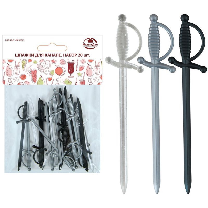 Шпажки д/канапе "Шпага Лофт" МT76-187 (20шт.) Мд