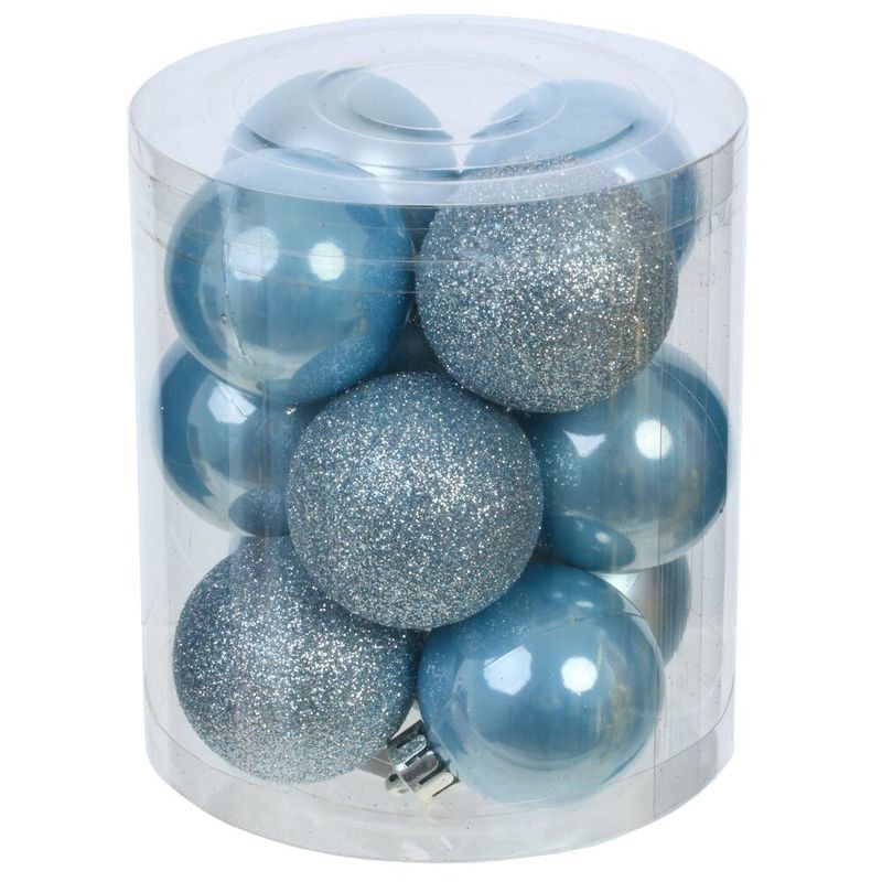 Шары (набор 12шт.) d4см. 776076 (голубой)  Р.