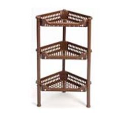 Полка угл. (3секц.) ЕВРО на колесах КН2756