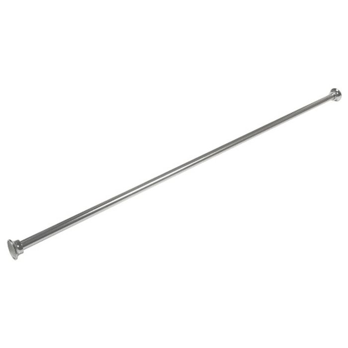 Карниз д/ванны "СТЕЛЛА" ЕК-509 хром 220см (фурнитура серая) Нов.