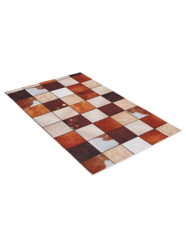 Коврик напольный  SH Icarpet PRINT 40*60 "Пэчворк Шкурки" влаговп. 822942 Ш