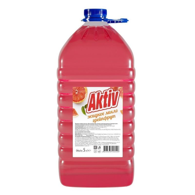 Жидкое мыло AKTIV "Грейпфрут" 1170 5,0л.