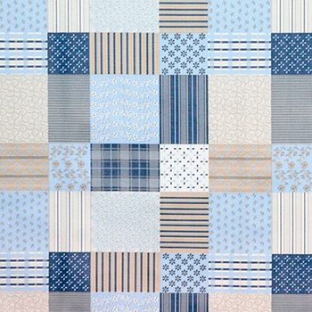 Клеенка FUTURE 445.4 Этюд синий (1,4*20м.) 5556