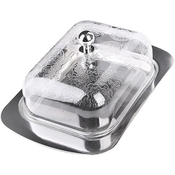 Масленка МВ 40499 нерж.+пластик СКС