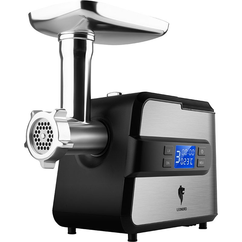 Мясорубка эл. LEONORD LE-17706 111222 (2.6кВт. реверс, нас. д/кеббе)