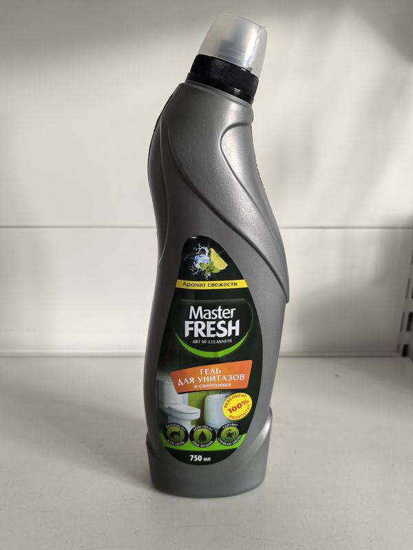 Гель Master FRESH д/унитазов и сантехники 0,75л. 6776/3160 (Арвитекс)