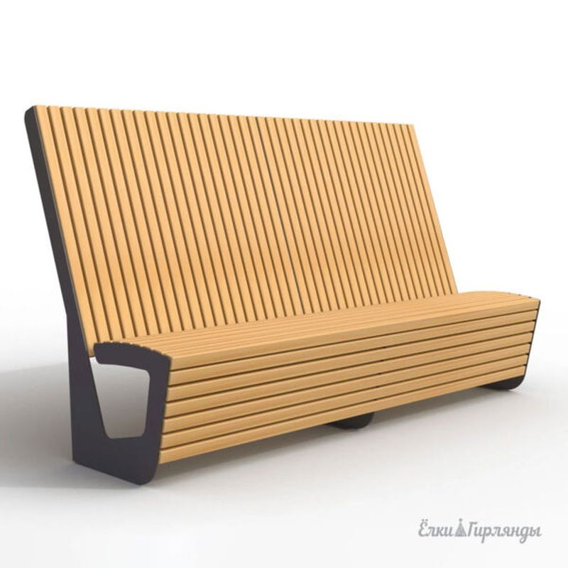 Скамейка садовая "Брюгге" 1,2м. КА8154 Вл.