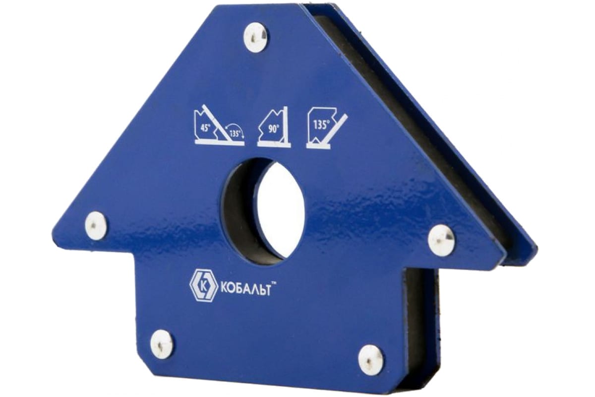 Угольник магнитный 120мм, 3угла 918-252 КОБАЛЬТ