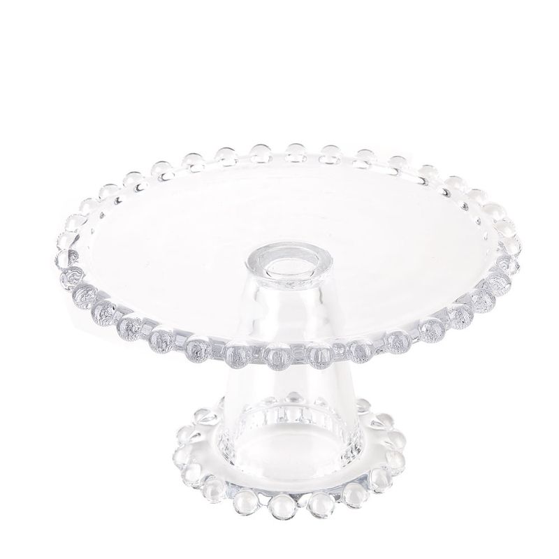 Блюдо 9950114 "Gocciolina" на ножке (стекло) (подар.уп.) ЕНС