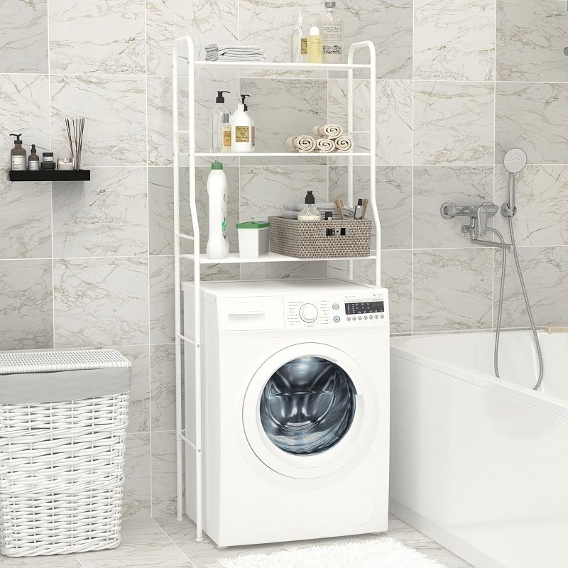 Стеллаж "Атлантик 23" СТА23 Б (Белый) (ЗМИ)