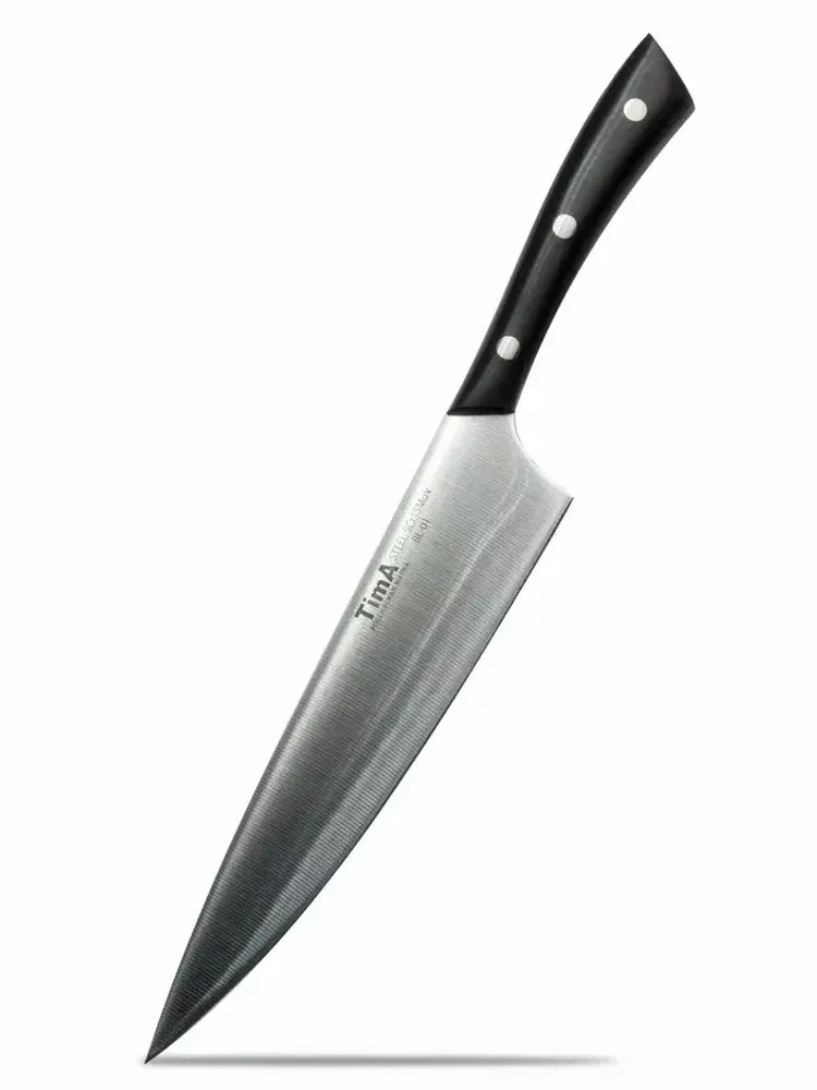 Нож BL-01 шеф 203мм. BlackLine (Т)