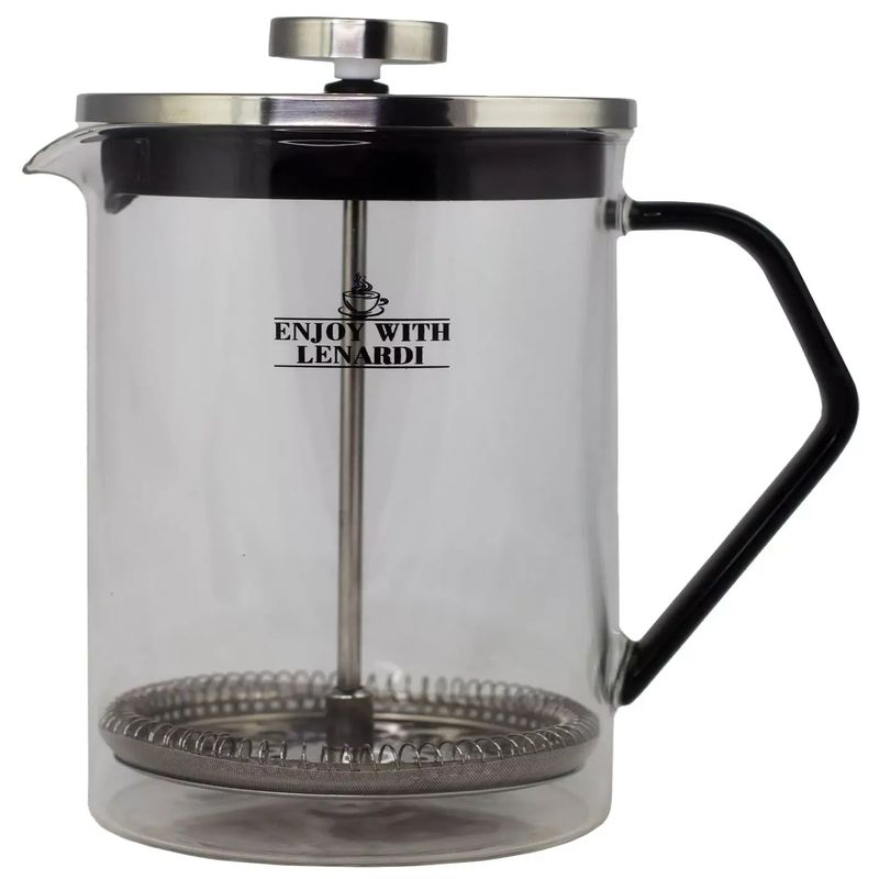 Чайник заварочный (френч-пресс) 139-014 0,8л. стекло (подар. уп.)