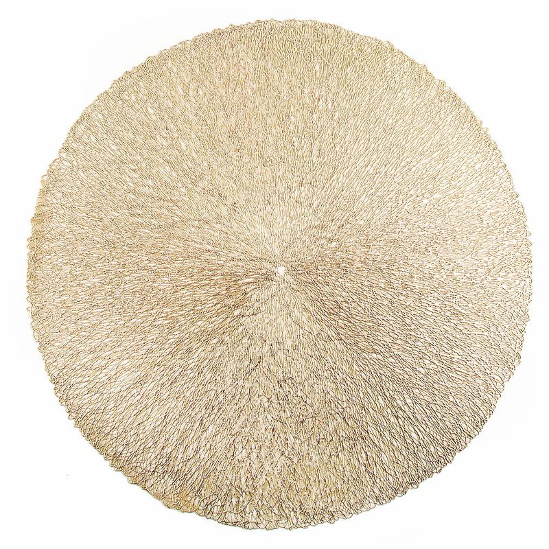 Салфетка сервировочная 9903104 "Ajoure" d=38см золото ЕНС